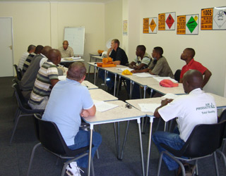 Professional Black female OHS trainer